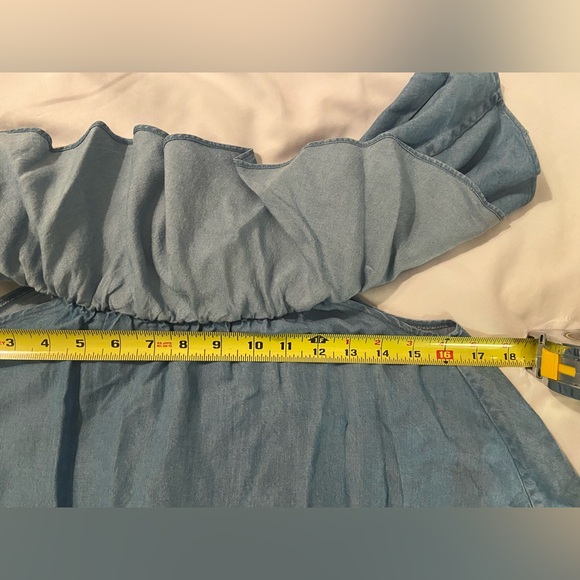 Rebecca Minkoff Blue Ruffled Blouse - Picture 9 of 9